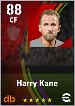 Harry Kane eFootball player card