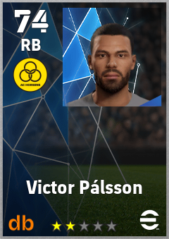 Victor Pálsson eFootball player card