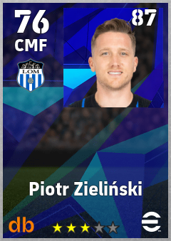 Piotr Zieliński eFootball player card