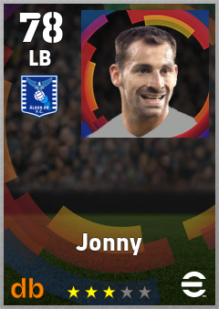 Jonny eFootball player card