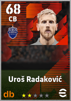 Uroš Radaković eFootball player card