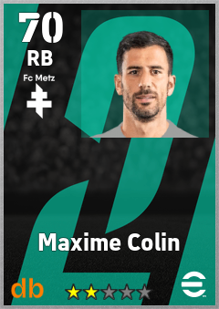 Maxime Colin eFootball player card