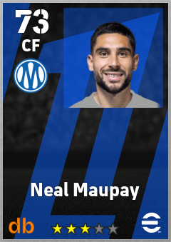 Neal Maupay eFootball player card