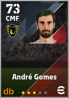 André Gomes eFootball player card