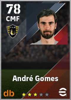 André Gomes eFootball player card