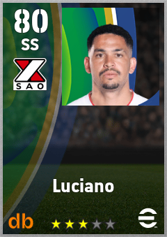 Luciano — SS, OVR 80, MAX 80