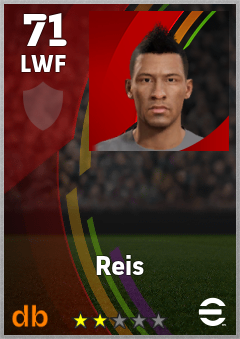 Reis eFootball player card