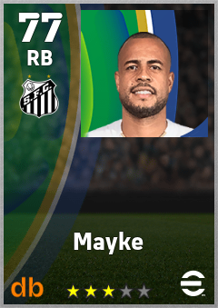Mayke — RB, OVR 77, MAX 77