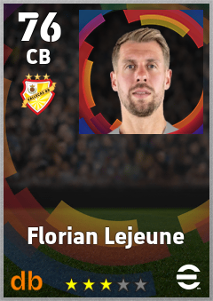 Florian Lejeune eFootball player card