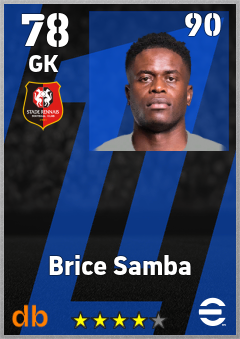 Brice Samba eFootball player card