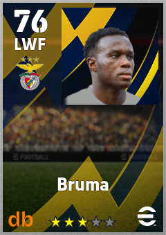 Bruma eFootball player card