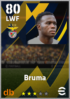 Bruma eFootball player card