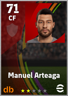 Manuel Arteaga eFootball player card