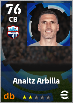 Anaitz Arbilla — CB, OVR 76, MAX 76