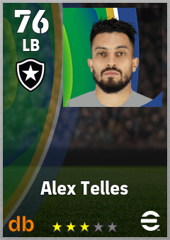 Alex Telles eFootball player card