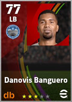 Danovis Banguero — LB, OVR 77, MAX 77