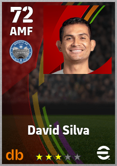 David Silva eFootball player card