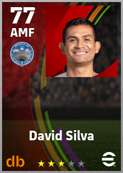 David Silva — AMF, OVR 77, MAX 77