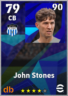 John Stones eFootball player card