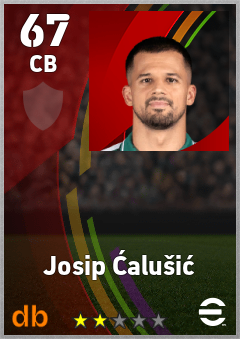 Josip Ćalušić eFootball player card