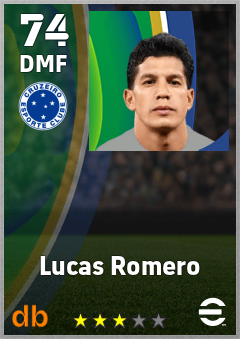 Lucas Romero — DMF, OVR 74, MAX 74