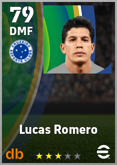 Lucas Romero — DMF, OVR 79, MAX 79