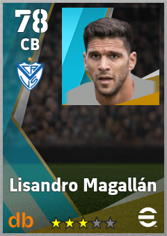 Lisandro Magallán eFootball player card
