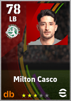 Milton Casco — LB, OVR 78, MAX 78
