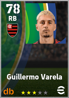 Guillermo Varela — RB, OVR 78, MAX 78