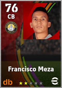 Francisco Meza eFootball player card