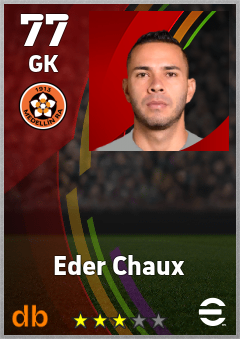 Eder Chaux — GK, OVR 77, MAX 77