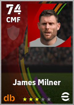 James Milner eFootball player card