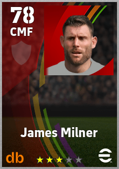 James Milner eFootball player card