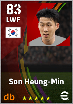 Son Heung-Min eFootball player card