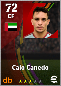 Caio Canedo eFootball player card