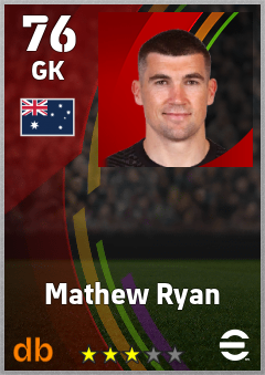 Mathew Ryan eFootball player card