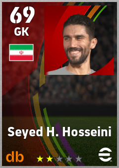 Seyed H. Hosseini eFootball player card