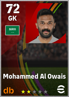 Mohammed Al Owais eFootball player card