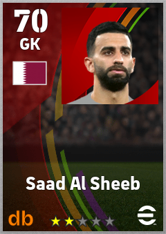 Saad Al Sheeb eFootball player card