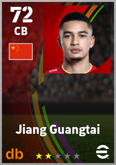 Jiang Guangtai eFootball player card