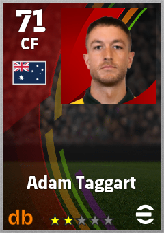 Adam Taggart eFootball player card