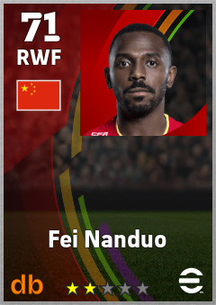 Fei Nanduo eFootball player card