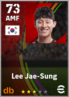 Lee Jae-Sung eFootball player card