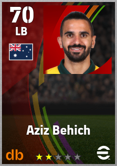 Aziz Behich eFootball player card