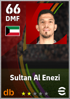 Sultan Al Enezi eFootball player card