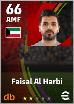 Faisal Al Harbi eFootball player card