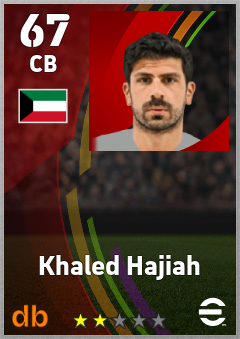 Khaled Hajiah eFootball player card