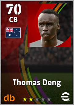 Thomas Deng eFootball player card