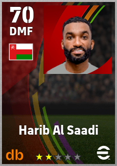 Harib Al Saadi eFootball player card