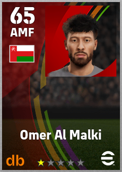 Omer Al Malki eFootball player card